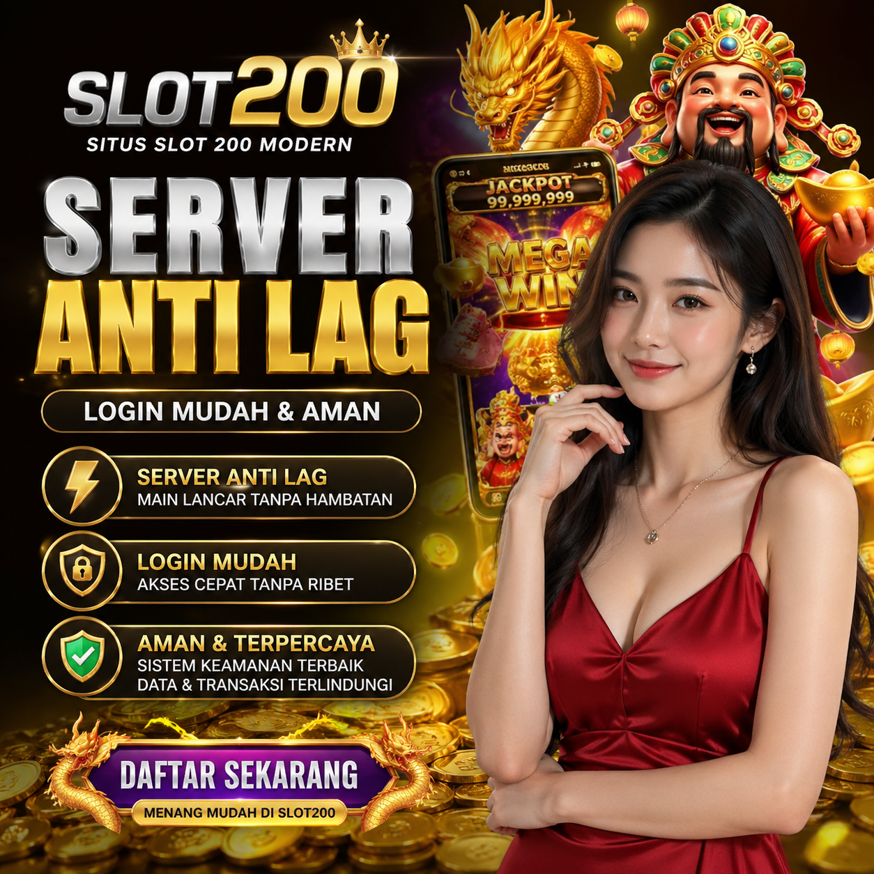 SLOT200 - Situs SLOT 200 Modern Server Anti Lag Login Mudah & Aman